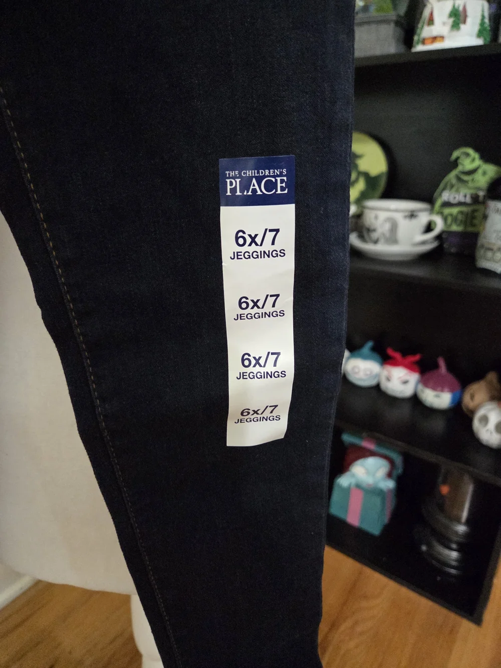 The Children's Place Girls' Dark Wash Pull-On Jeggings